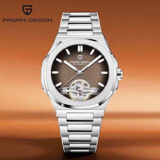 Pagani Design Armbanduhr, Automatik, Edelstahl, Saphirglas, Herren - Bild 1