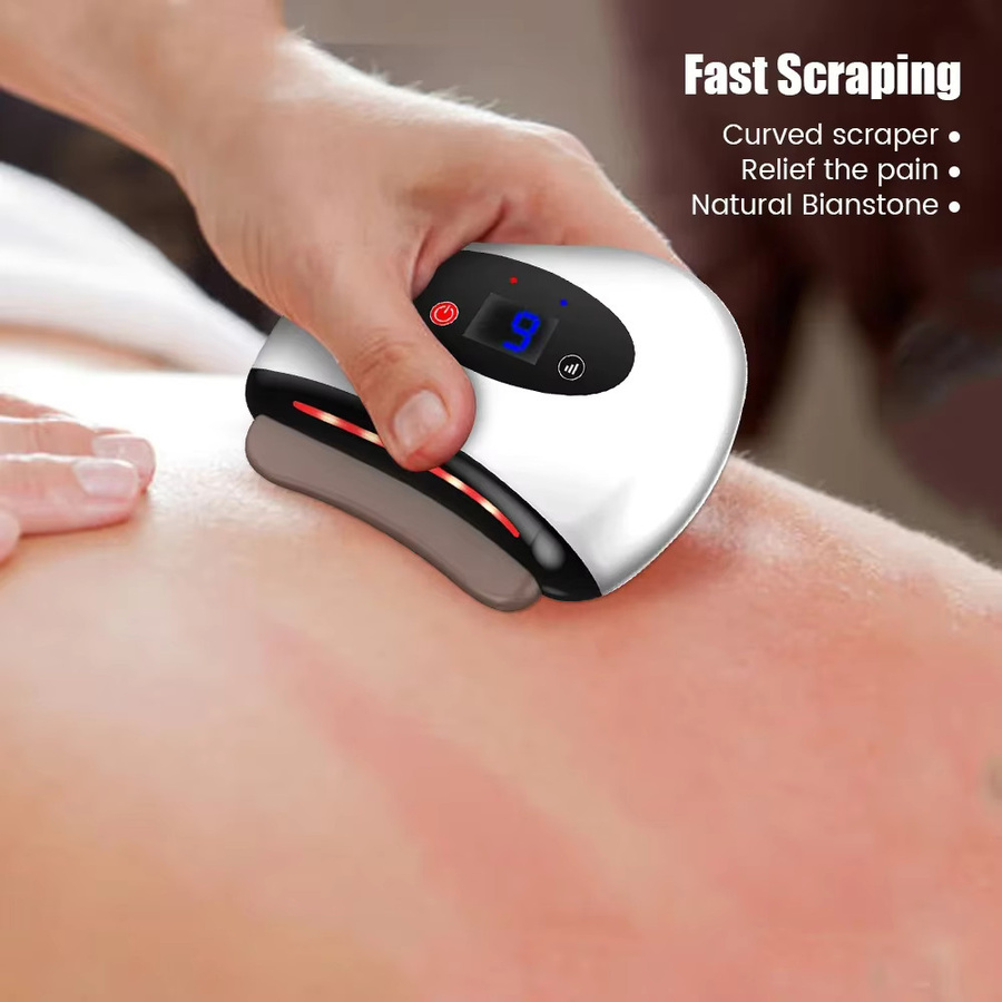 Okayso Elektrisches Gua Sha Gesichtsmassagegerät mit Mikrostrom - Bild 2