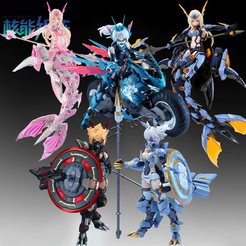 Bandai Fantasy Modellbausatz Hurricane Locust Demon Wolf Carolina Rolfi Abyss Diva Sakura Luo, Kunststoff - Bild 2