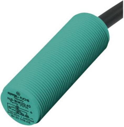 Pepperl+Fuchs Induktiver Sensor NBN8-18GK50-E2-5M 109663 PNP in Grün - Bild 1