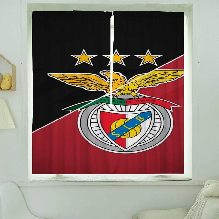 2er-Set Verdunkelungsvorhänge für Wohnzimmer und Schlafzimmer, Raumteiler mit Grafikdesign, B/H: 50 x 70 cm, Mehrfarbig - Bild 1