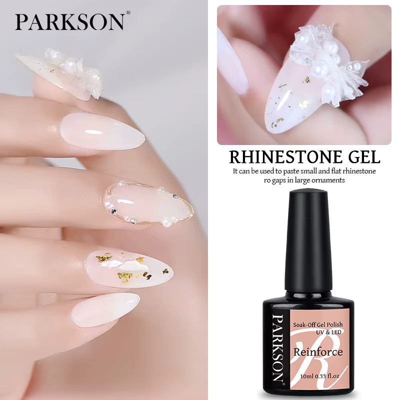 Parkson Nagelverstärkungsgel, glänzend, für Hände - Bild 5