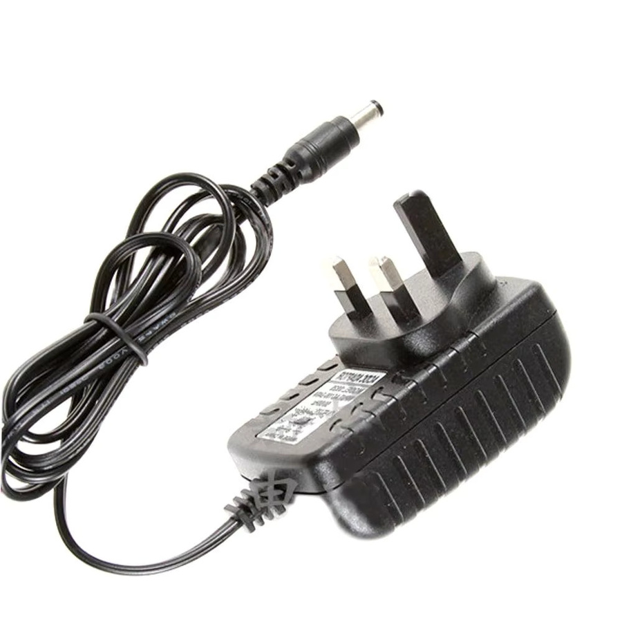 Universal AC/DC Netzteil Ladegerät mit US, EU und UK Stecker in Schwarz für 3V 5V 6V 7V 9V 12V mit 5,5 x 2,5 mm Barrel Plug - Bild 2