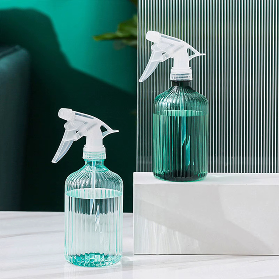 Manuelle Sprühflasche aus BPA-freiem Kunststoff für Pflanzen und Reinigungsmitel, Grau, 500 ml - Bild 2