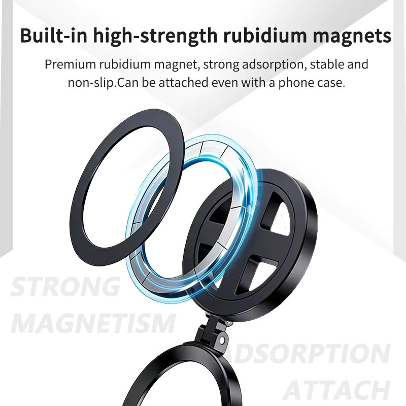 OBKEY Magnetisches Handy-ND-Filter-Set Schwarz, Einstellbarer ND2-400 Kamera-Objektivclip für iPhone und Android Smartphone, 52mm und 67mm für Vlog und Fotografie - Bild 3