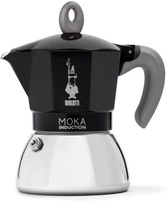 Bialetti New Moka Induction Espressokocher für 6 Tassen in Schwarz - Bild 1