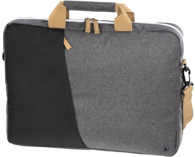Hama Laptop-Tasche Florenz für bis zu 15,6 Zoll in Schwarz/Grau - Bild 1
