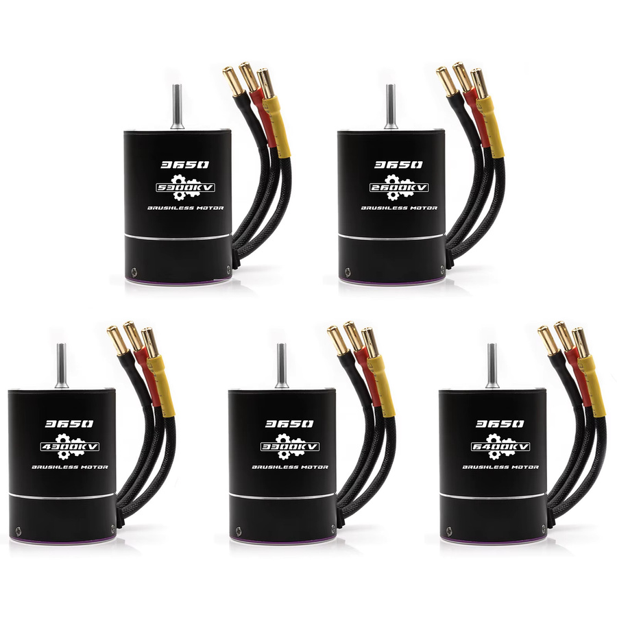 RCZIPROY RC 3650 Bürstenloser Motor 75A ESC Combo, für 1/10 RC Auto Truck Crawler - Bild 5