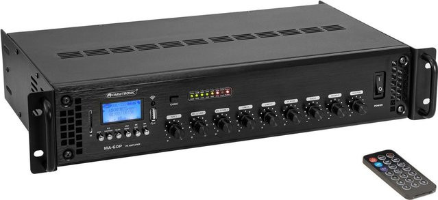 Omnitronic MA-60P ELA-Mischverstärker 60W Schwarz - Bild 1
