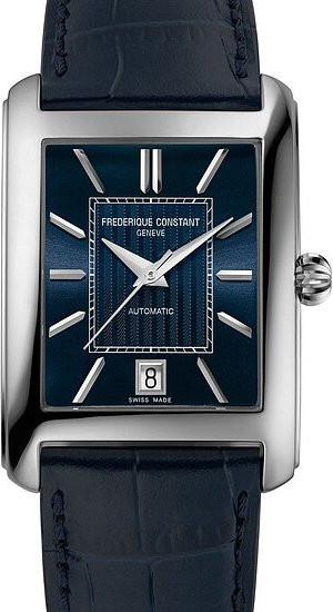 Frederique Constant Armbanduhr, Automatik, Edelstahl, Blau, Herren - Bild 1