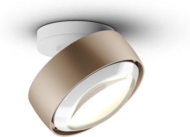 Occhio Più alto up VOLT LED-Deckenstrahler in Gold matt und Weiß matt mit warmweißem Licht (2700K) - Bild 1