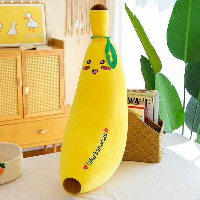 Joyful toys Simulation Banane, Plüschtier Kissen, Stoffpuppe, 50cm - Bild 1