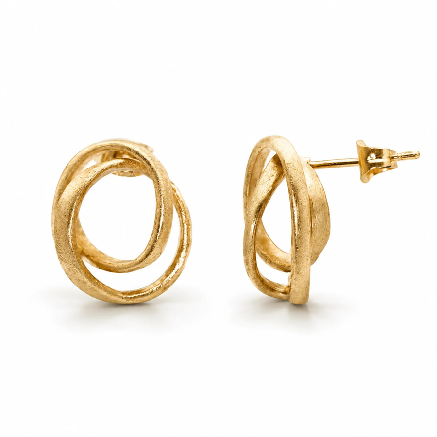 Ohrringe Mava, Gold, Damen - Bild 1