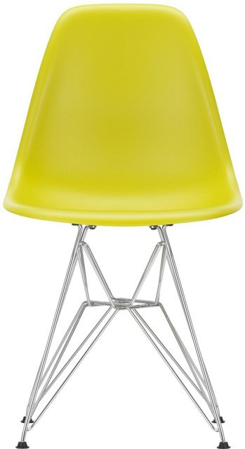 Vitra DSR Eames Plastic Side Chair aus Polypropylen in Gelb Matt - Bild 1