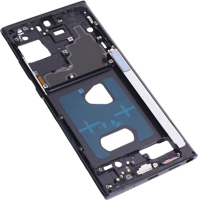 Samsung Galaxy Note 20 Ultra 5G Ersatz Mittlerer Rahmen Blende aus Metall in Grau - Bild 1