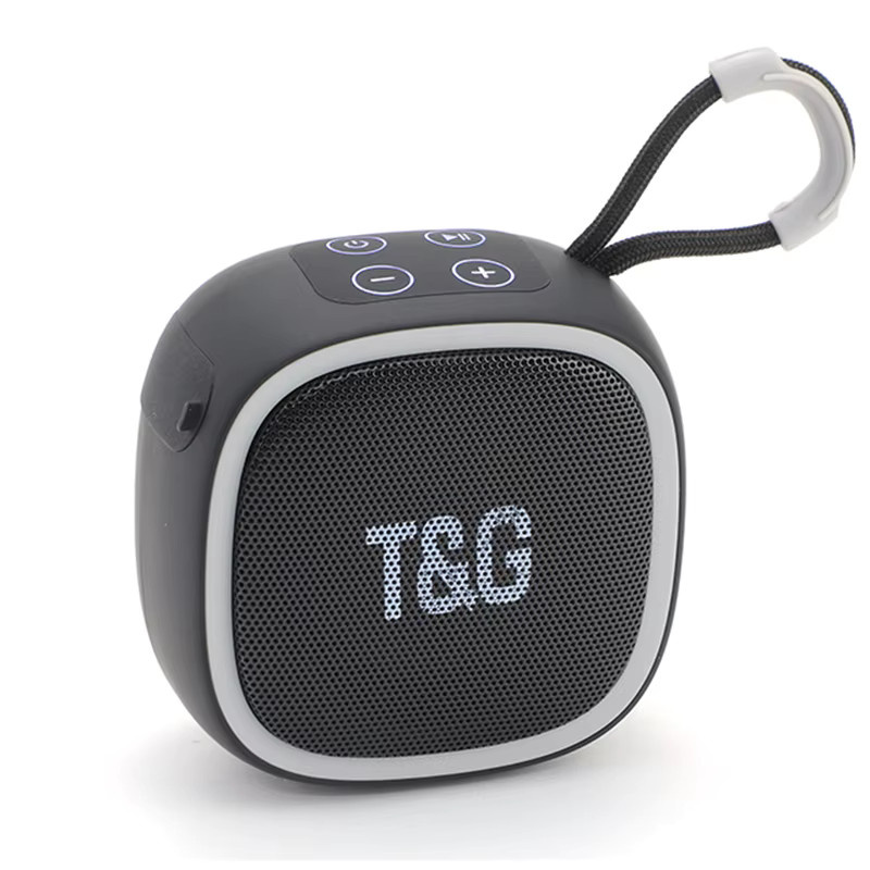 T&G Bluetooth Mini Lautsprecher TG659 Blau – Tragbarer TWS HIFI Sound Lautsprecher mit BT 5.3, Radio und TF-Kartenslot - Bild 3