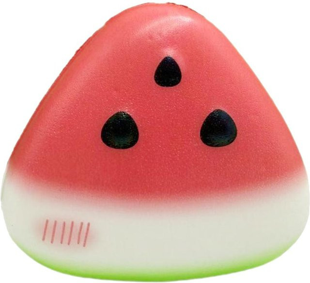 Wassermelonen Squishy Fidget Spielzeug, rot - Bild 1