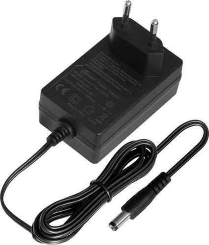 Dehner Elektronik SAW 30-120-2000G Steckernetzteil in Schwarz mit 12 V/DC, 2000mA und 24W - Bild 1