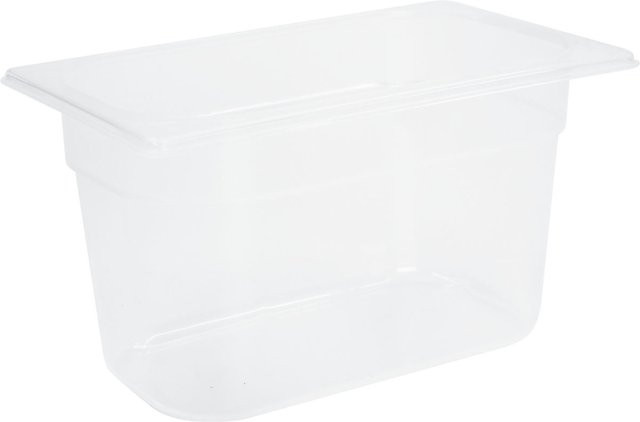 Schneider GN 1/4 Behälter aus Polypropylen, transparent, Volumen: 3,8 l, Höhe: 15 cm - Bild 1
