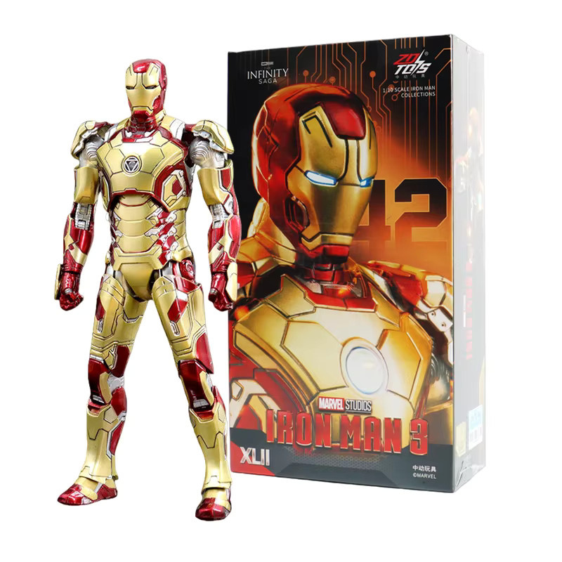ZD Toys Marvel Iron Man Spider-Man PS4 Iron Spider, Actionfigur - Bild 3