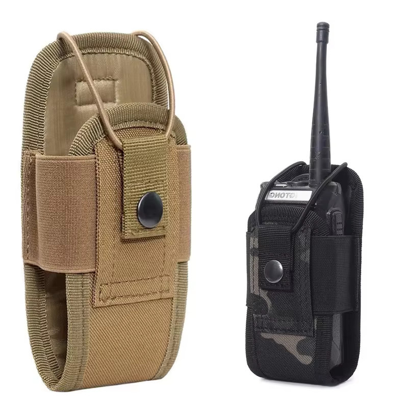 GOT-TOG Taktische Walkie-Talkie-Tragetasche mit Molle-System in Sand - Bild 1