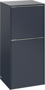 V&B Seitenschrank Subway 3.0 in Silber Alu glänzend, B/T/H: 40 x 36,2 x 86 cm - Bild 1