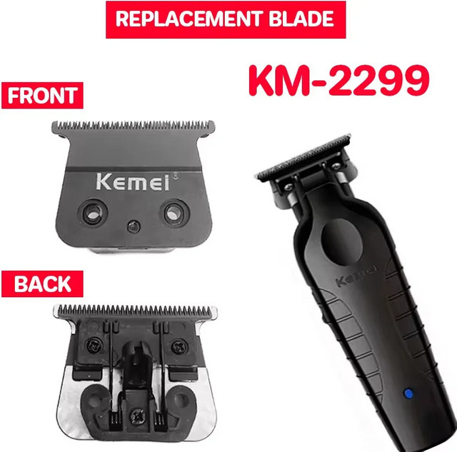 Kemei Ersatzklingenkopf für Haarschneidemaschine KM-2299 - Bild 1