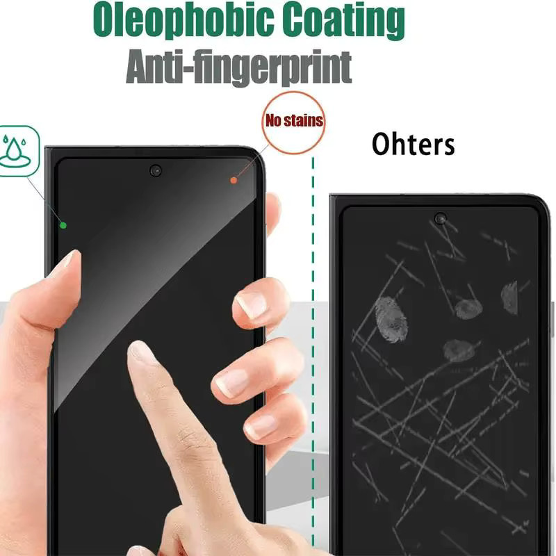 Xiaomi Sichtschutzfolie aus gehärtetem Glas für Poco X8 Pro Max, Poco F8 Pro und Poco F8 Ultra, Anti-Spy Schutz mit Fingerabdruck-Entsperrung - Bild 4