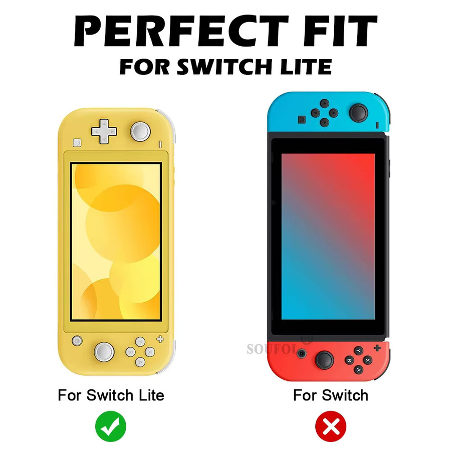 MBCHIPSTAR Transparente All-Inclusive-Hartschalenhülle aus PC für Nintendo Switch Lite - Bild 4