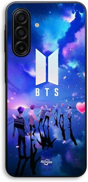 Samsung Galaxy A56 Handyhülle BTS Gruppe Symbol Army Mania in Schwarz und Multicolour - Bild 1