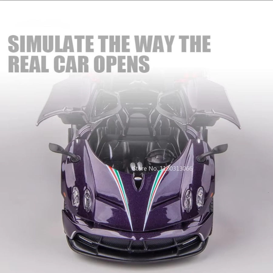 Caipo Pagani Huayra Dinastia Sport Auto Modell, 1:32, Metall, mit Sound und Licht - Bild 3