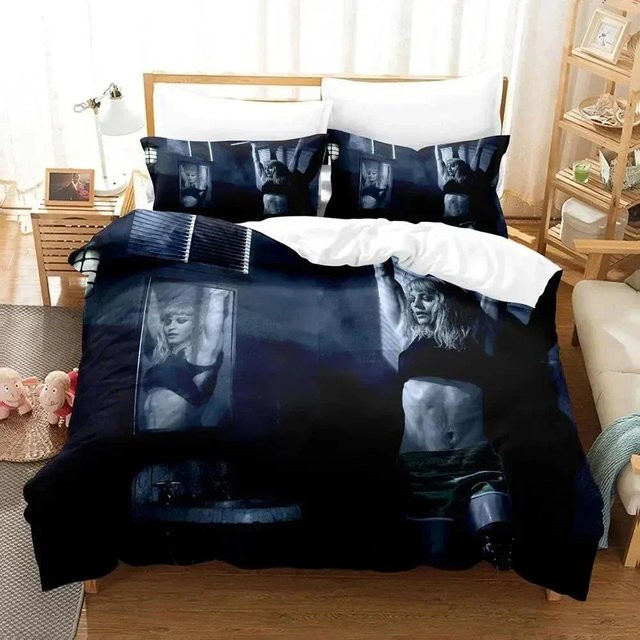 3D-Druck Bettwäsche Set Madonna Design mit Bettbezug und Kissenbezug, Single, B x H: 135 x 200 cm - Bild 1