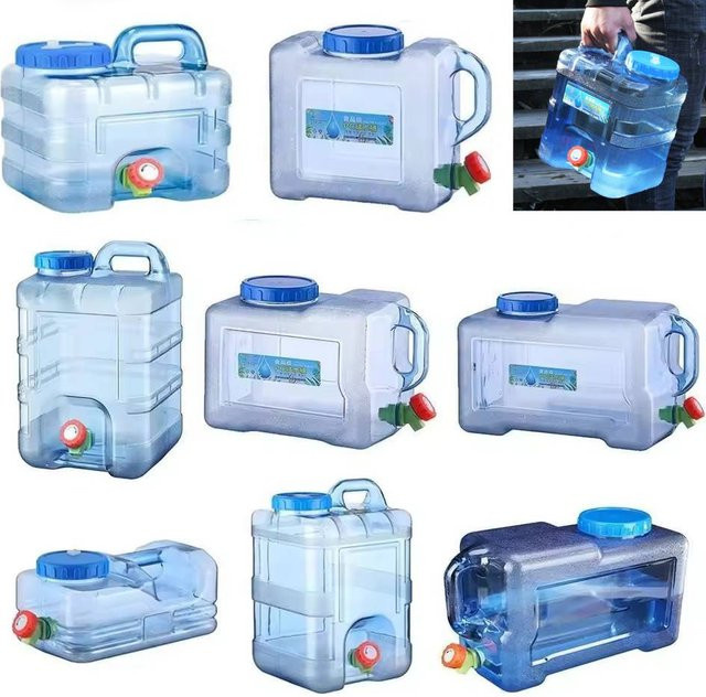 Shunmaii Camping Wasserbehälter mit Wasserhahn für Outdoor und Auto in 7,5l, 10l oder 20l - Bild 1