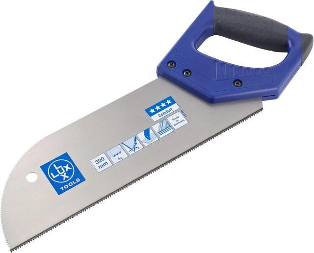 LUX-TOOLS Manuelle Furniersäge in Blau - Bild 1