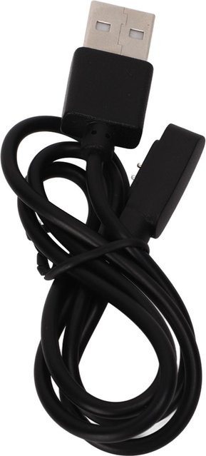 Fishine Magnetisches Smartwatch Ladekabel 2-Pin Ladegerät Schwarz - Bild 1