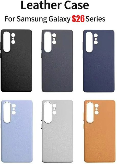 Samsung High-End Business Sle Leder Magnetische Schutzhülle für Galaxy S26 und Galaxy S25 Ultra in Schwarz mit Wireless Charge und stoßfestem Schutz - Bild 1