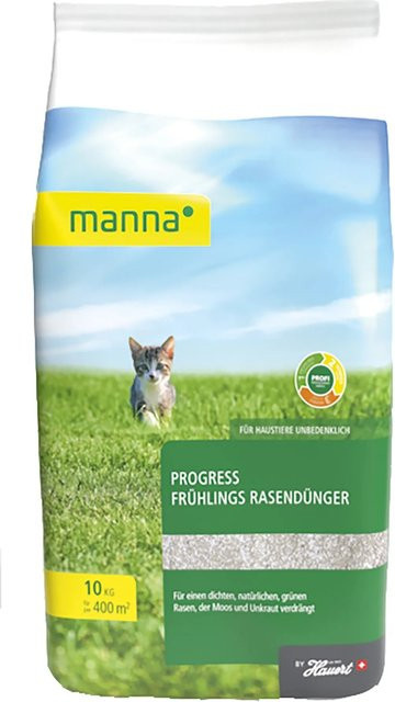 Manna Progress Frühlings Rasendünger mit Slow-Release-Effekt, 10 kg - Bild 1