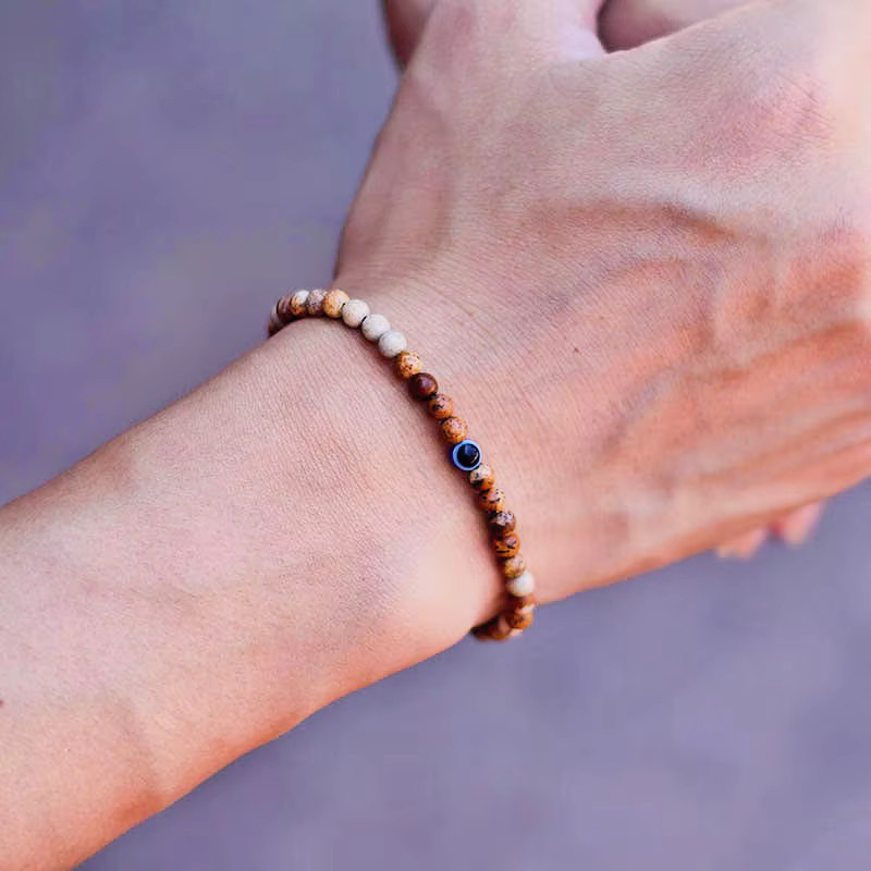 Noter Armband, Hämatit, Schwarz, Herren - Bild 1
