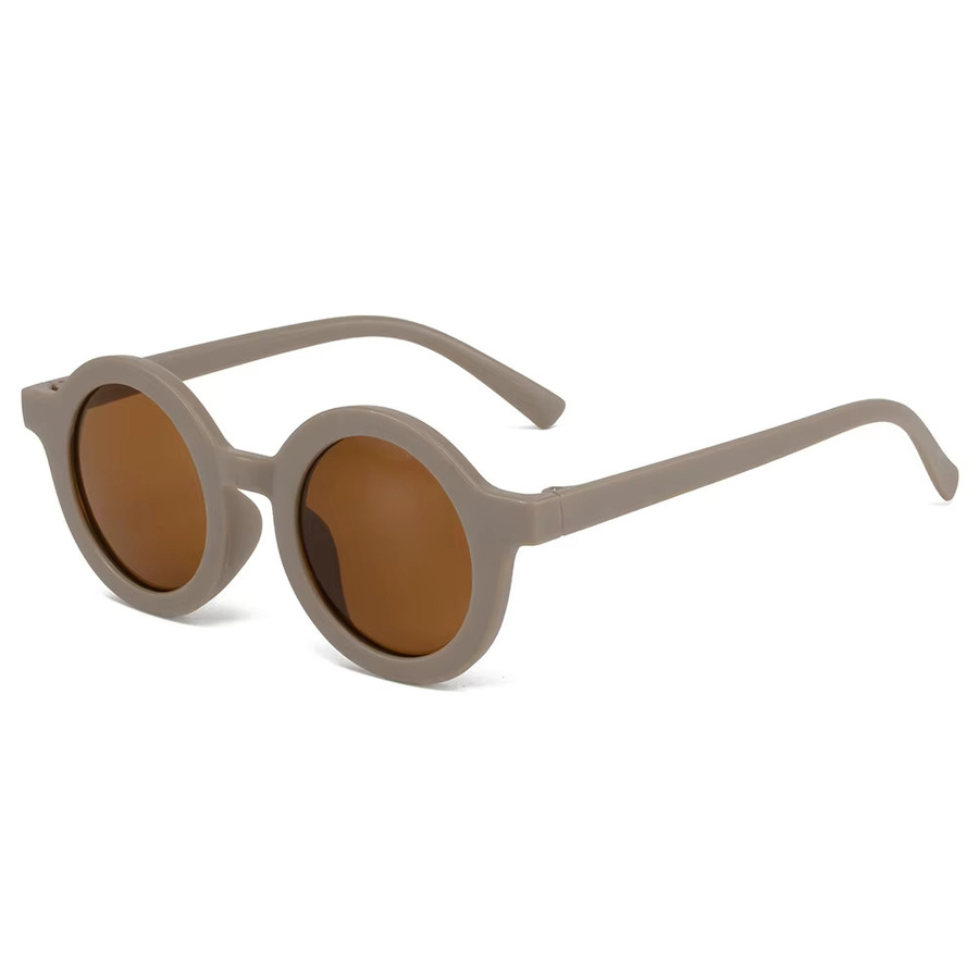 ZUXUB Kinder Sonnenbrille, Rund, Vollrand, Kunststoff - Bild 2
