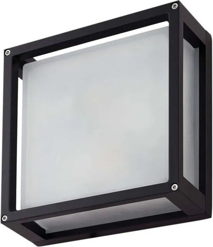 Lucande Außenwandleuchte Aurelien aus Aluminium und Glas mit Bewegungsmelder in Anthrazit und Schwarz - Bild 1