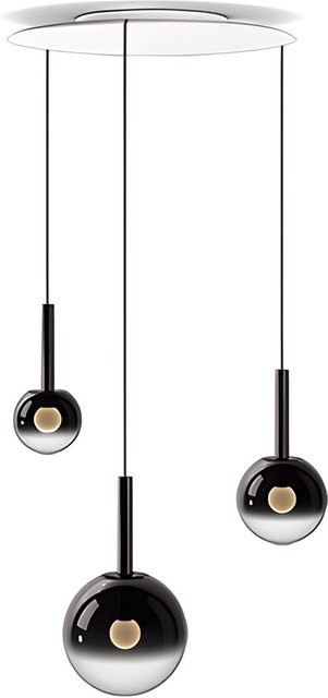 Occhio Luna Sospeso Cloud 3 LED-Pendelleuchte in Weiß Matt mit Tunable White (2700K - 4000K) - Bild 1