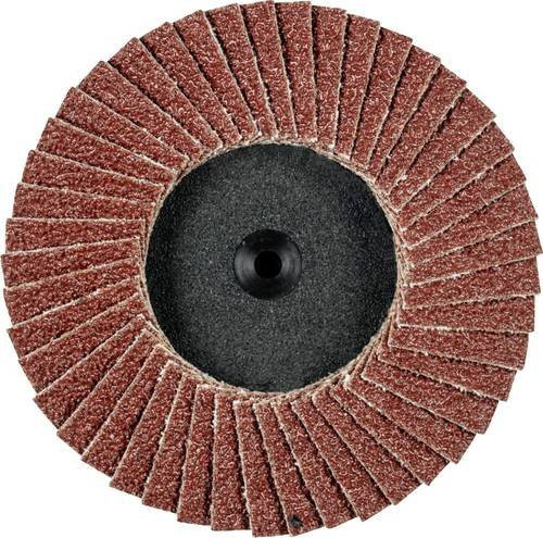 PFERD COMBIDISC Mini-POLIFAN CDR Fächerschleifscheibe Durchmesser 75 mm Körnung 40 Braun - Bild 1
