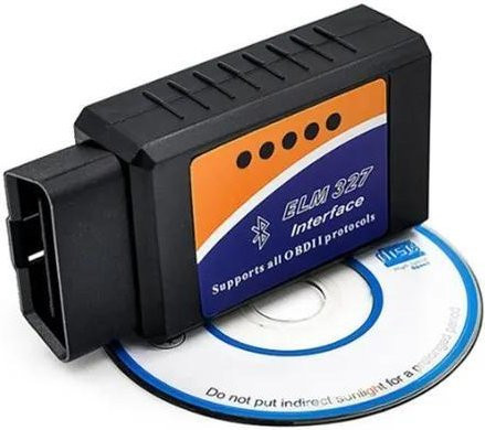 Yuyongzhi ELM327 OBD2 Diagnosegerät mit WiFi für Android und iOS, Automobil-Scanner in Schwarz - Bild 1