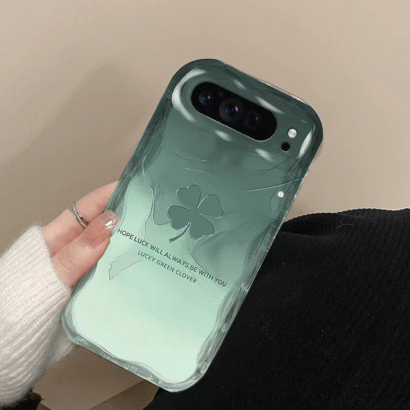 Fundas Flexible TPU-Hülle mit Blumenmuster für Google Pixel 10 Pro und Pixel 9 Pro XL, stoßfest und schützend - Bild 2