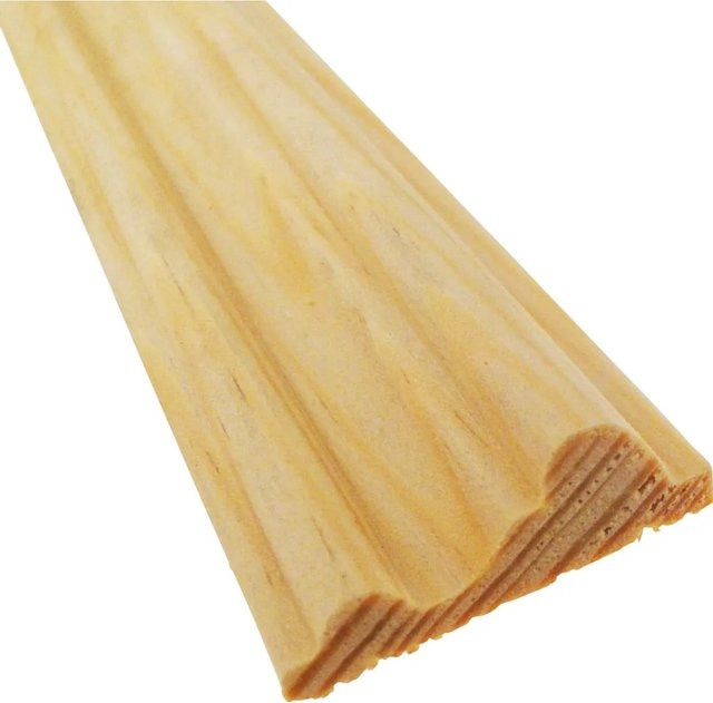 Döllken Profiles Profilleiste aus Kiefer Massivholz in Beige und Braun, B: 29 mm, T: 11 mm, L: 900 mm - Bild 1