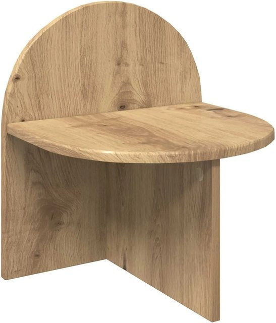 vidaXL Nachttisch Artisan-Eiche in Braun, Modernes Design aus Holzwerkstoff, B/T/H: 40 x 35,5 x 45,5 cm - Bild 1