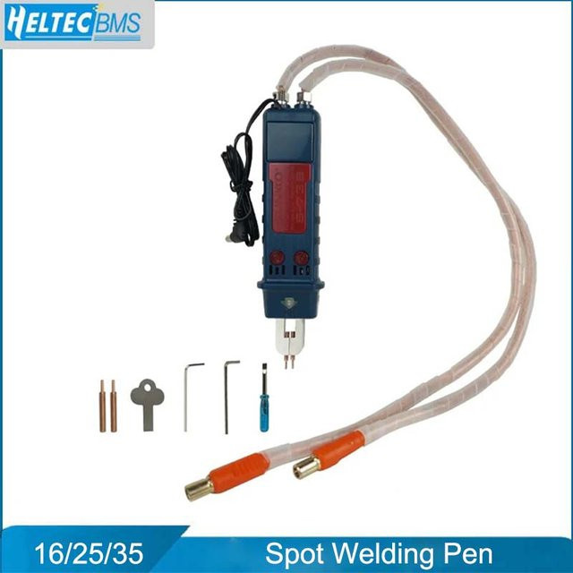 XPGTool Punktschweißgerät Handheld mit Schnellstecker für 16/25/35 Draht in Blau - Bild 1