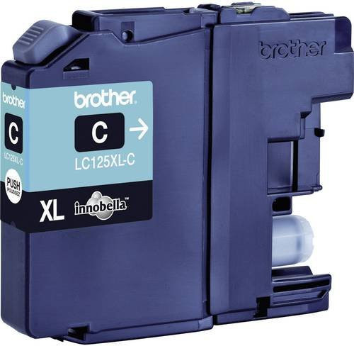 Brother Original Tintenpatrone LC-125XLC Cyan - Bild 1