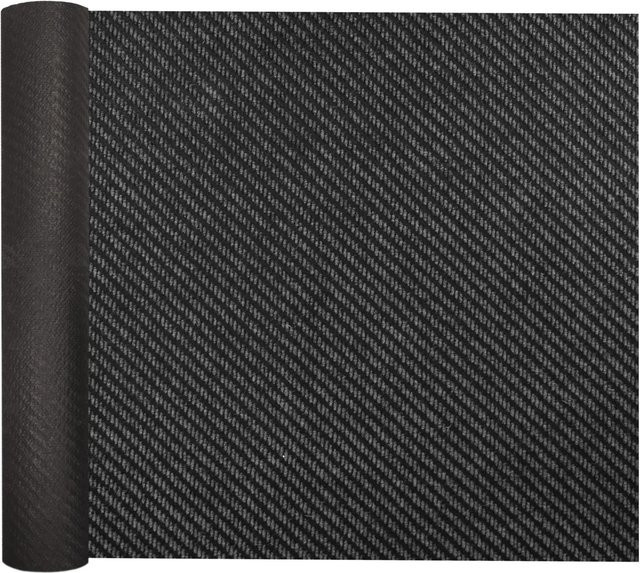 Primaflor Sauberlauf Nordic Stripes Teppich in Anthrazit mit rutschfester Unterseite aus Polypropylen, Breite: 2,00 m, Länge: 8,50 m - Bild 1