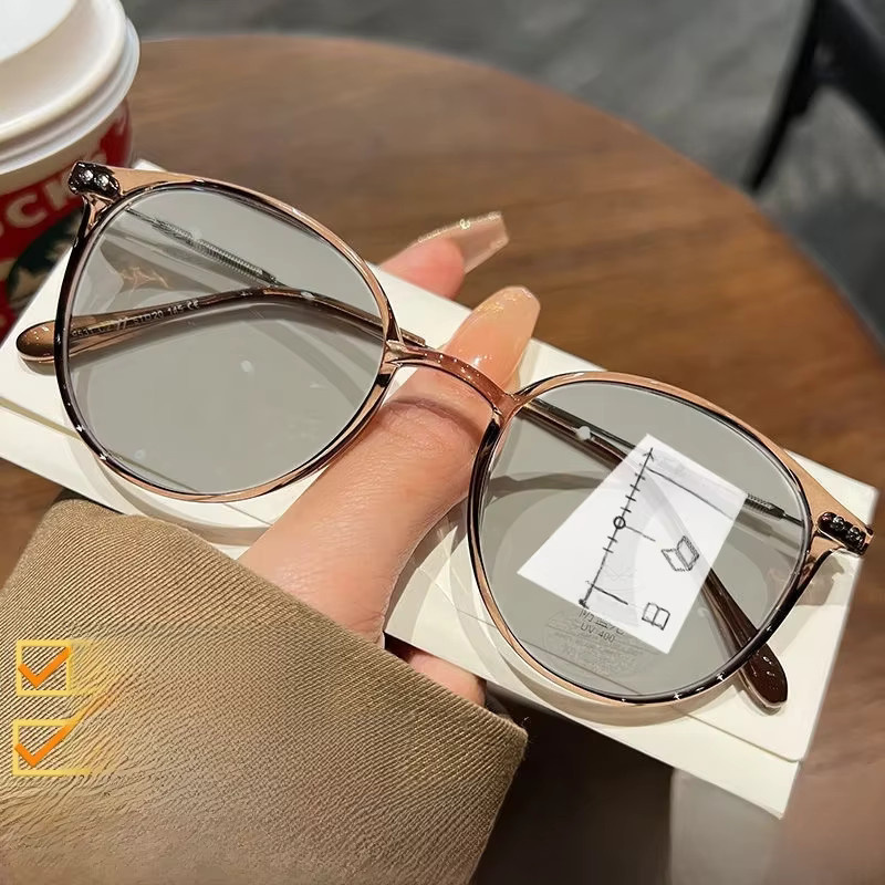 DIXSG Lesebrille, Rund, Vollrand, Unisex, Schwarz - Bild 4
